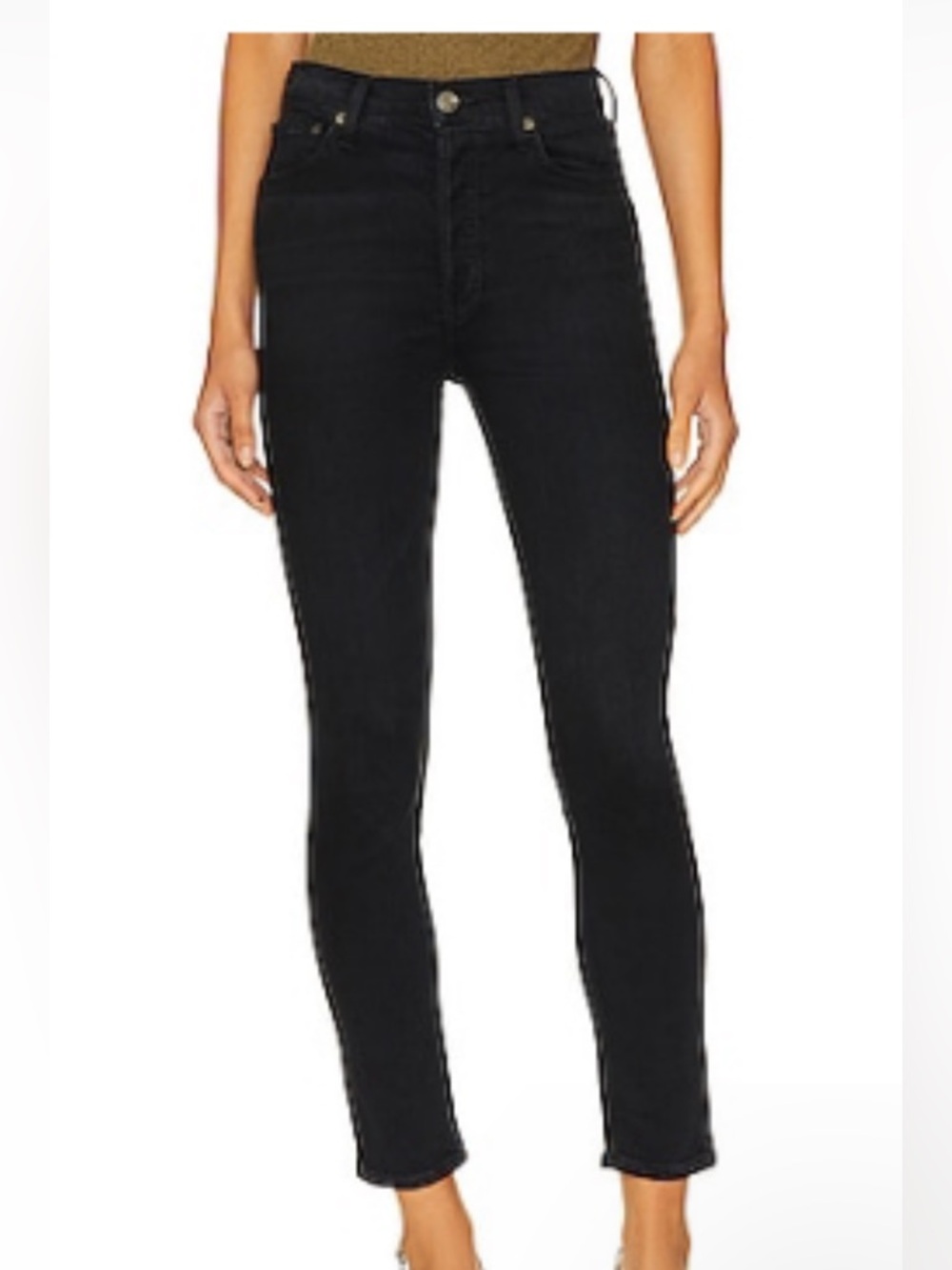 AGOLDE NICO HIGH RISE SLIM JEANS
